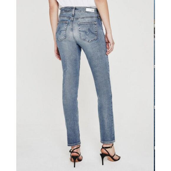 AG Adriano Goldschmeid DENIM NWT Mari High Rise Straight Leg Denim Jean // 00 - Picture 2 of 11